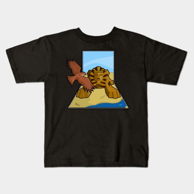 In the desert you can remember your game Kids T-Shirt by vhzc